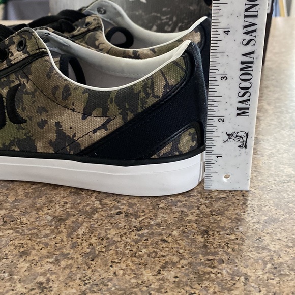 NWT Hurley Kayo Lace Up Sneakers Shoe Camo and Black Men’s 10.5 M - Picture 8 of 15
